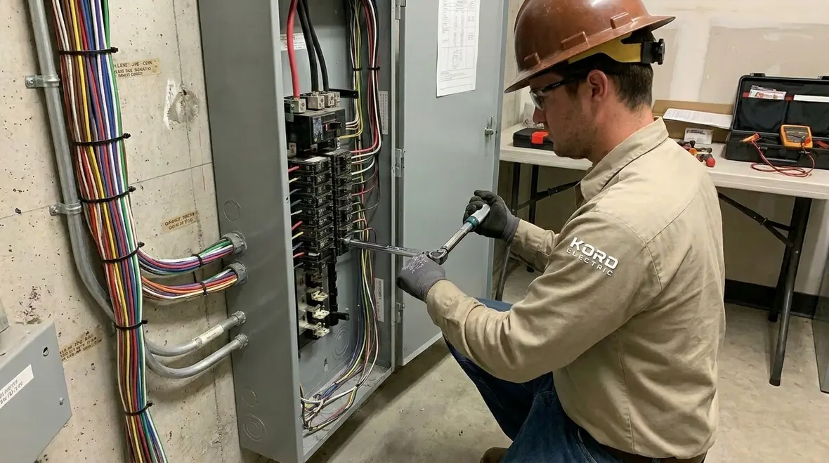Commercial electrical subpanel components and capacity ratings