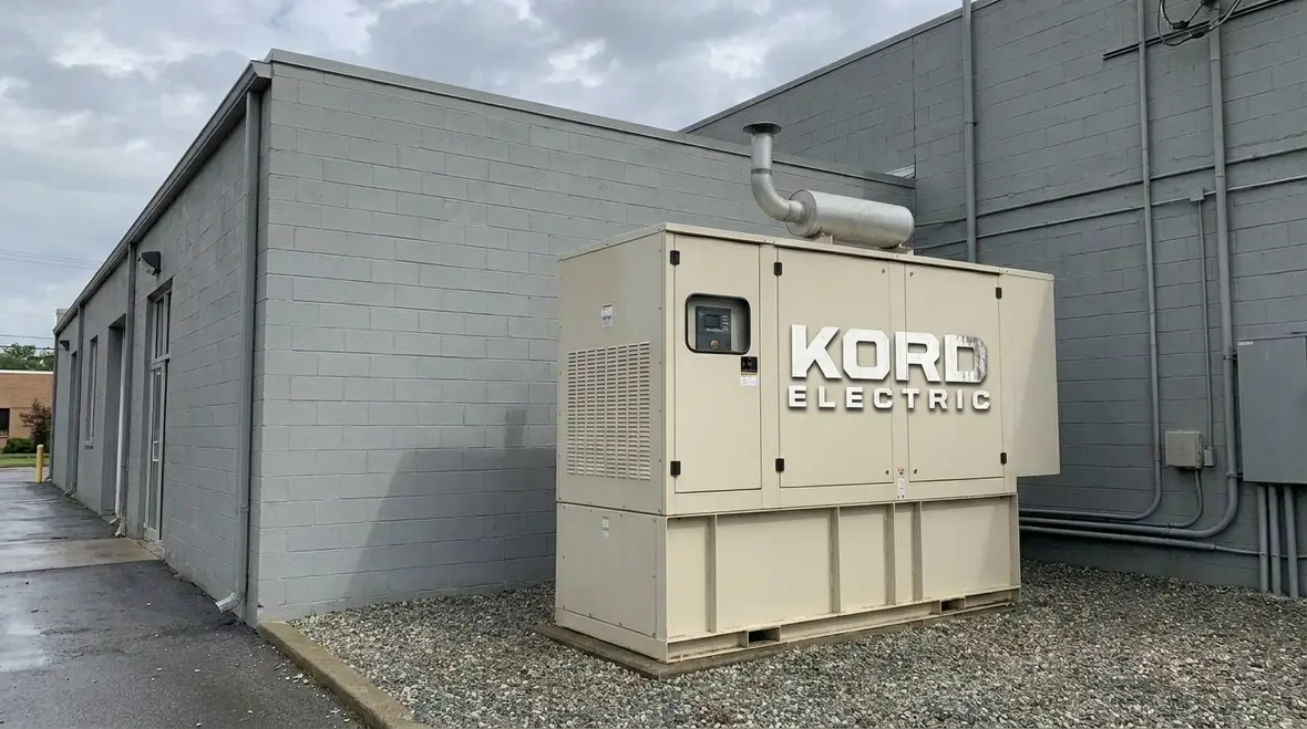 Engineered backup power distribution for commercial facility