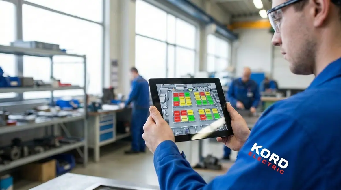 Preventative electrical maintenance inspection in a manufacturing facility