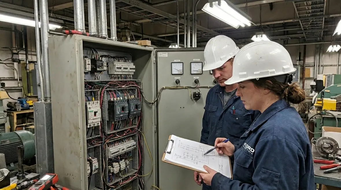 Industrial electrical drawings with prioritized emergency load strategy