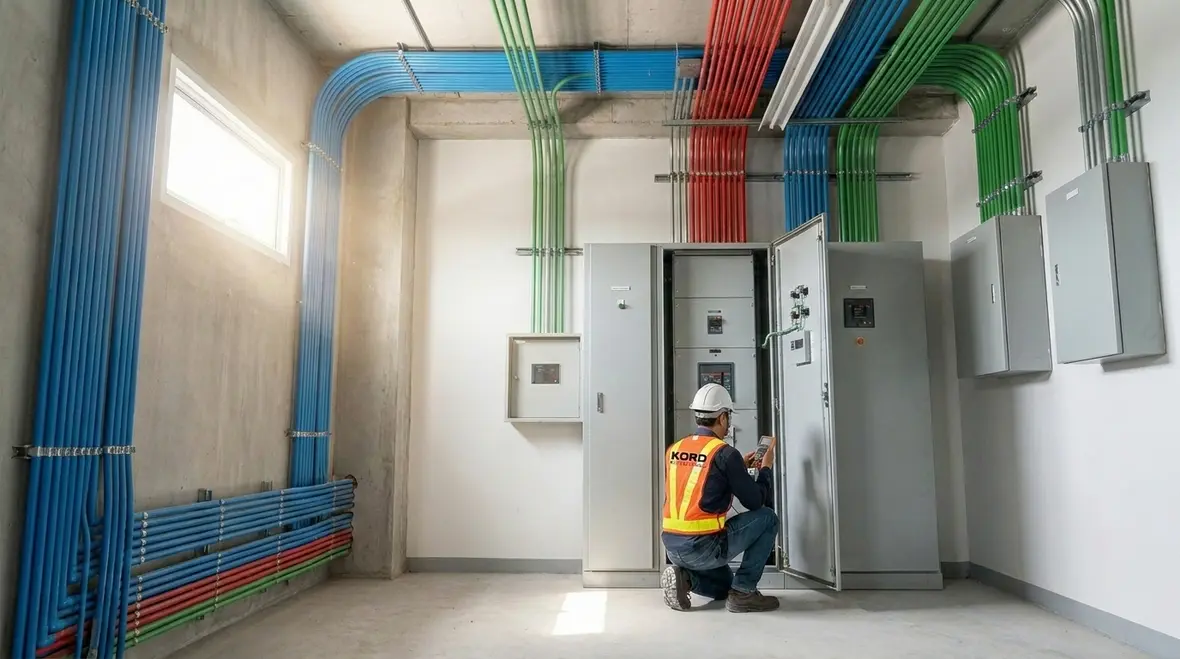 Critical infrastructure electrical system design in a commercial facility