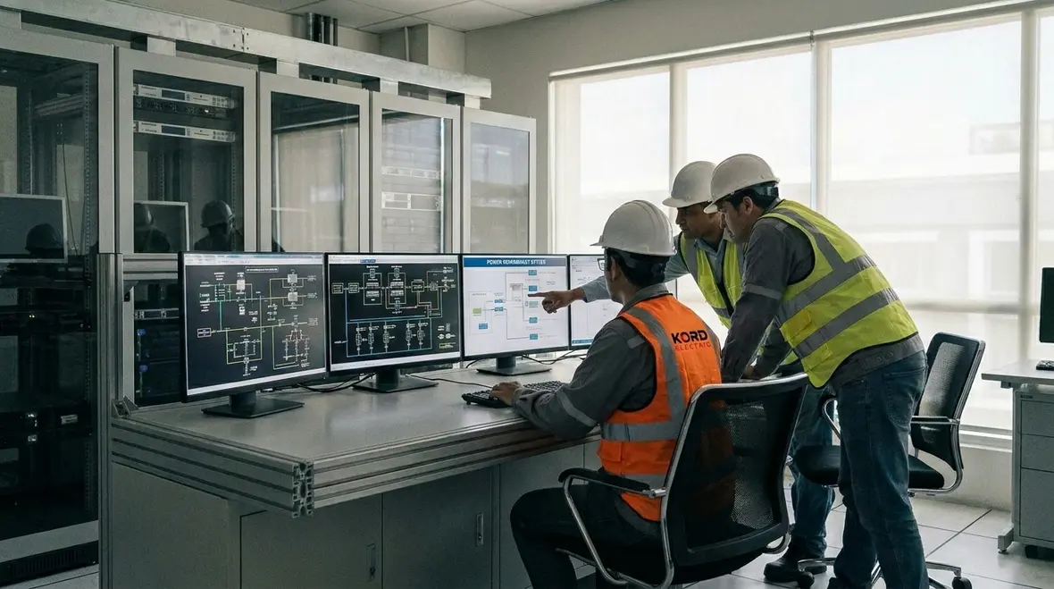 Data center power redundancy switchgear lineup