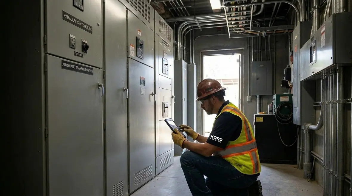 Layered electrical power paths and switchgear for redundancy