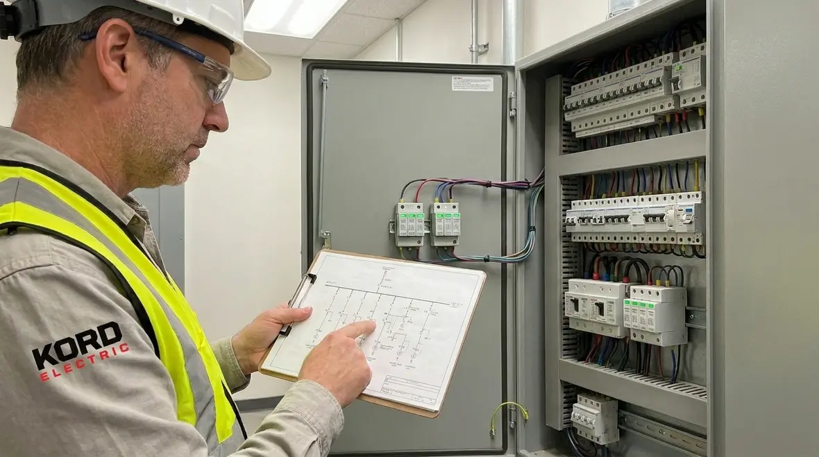 Layered surge protection design for commercial facilities