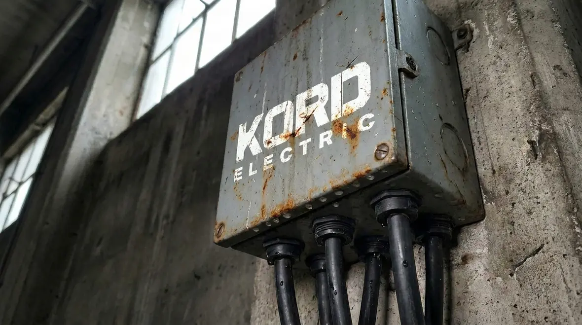 Technicians performing proactive electrical hazard inspections in a commercial panel room