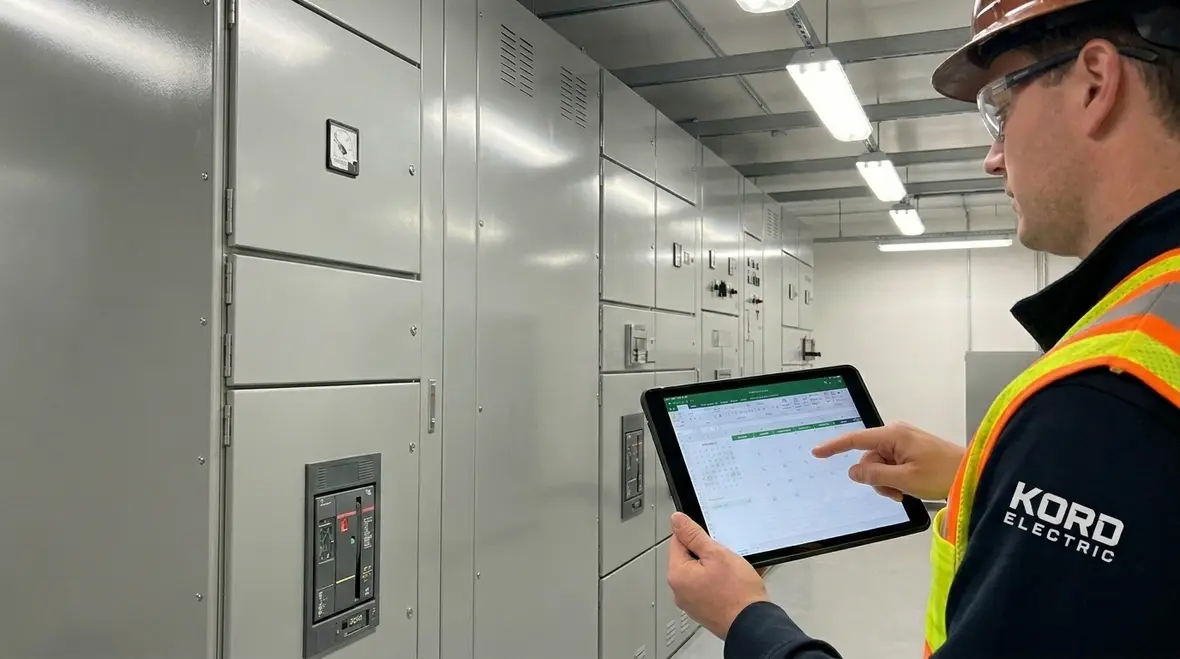 Planned electrical maintenance work protecting budgets and uptime