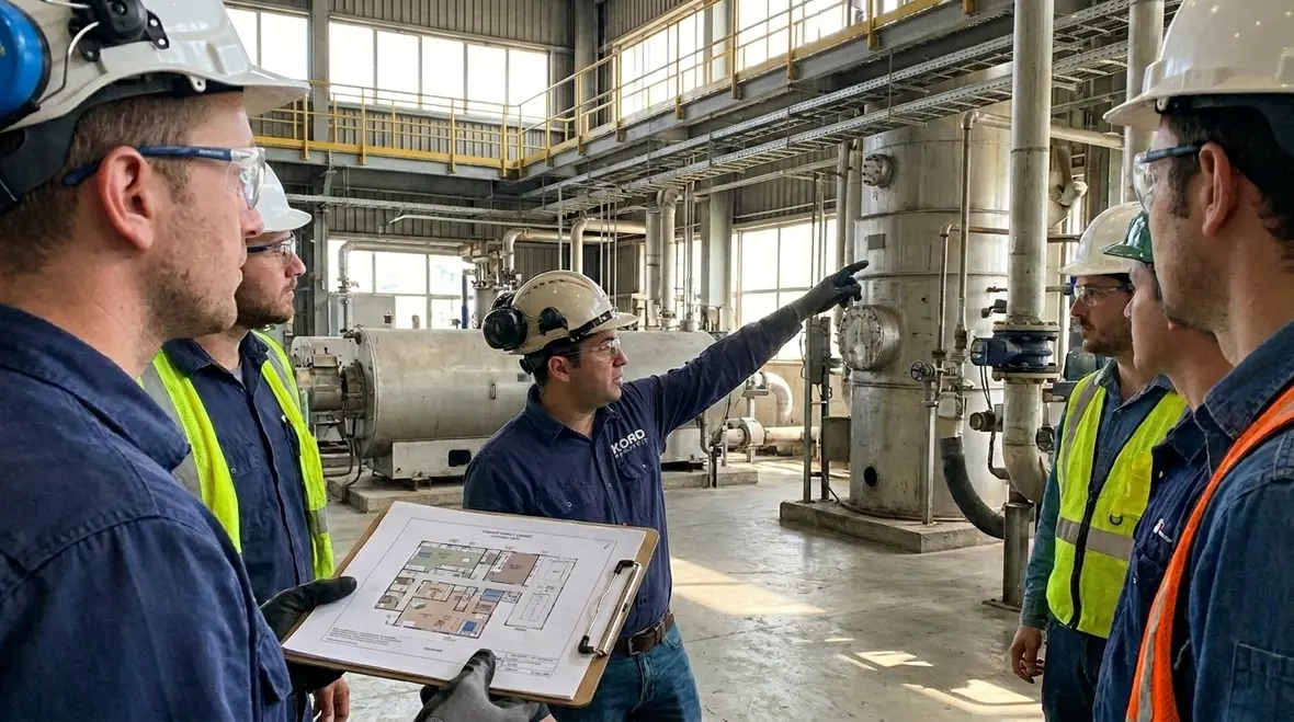 Hazard mapping walk through in a commercial electrical room
