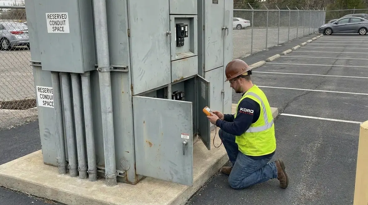 Planned EV charging zones and electrical raceways for scalable commercial fleets