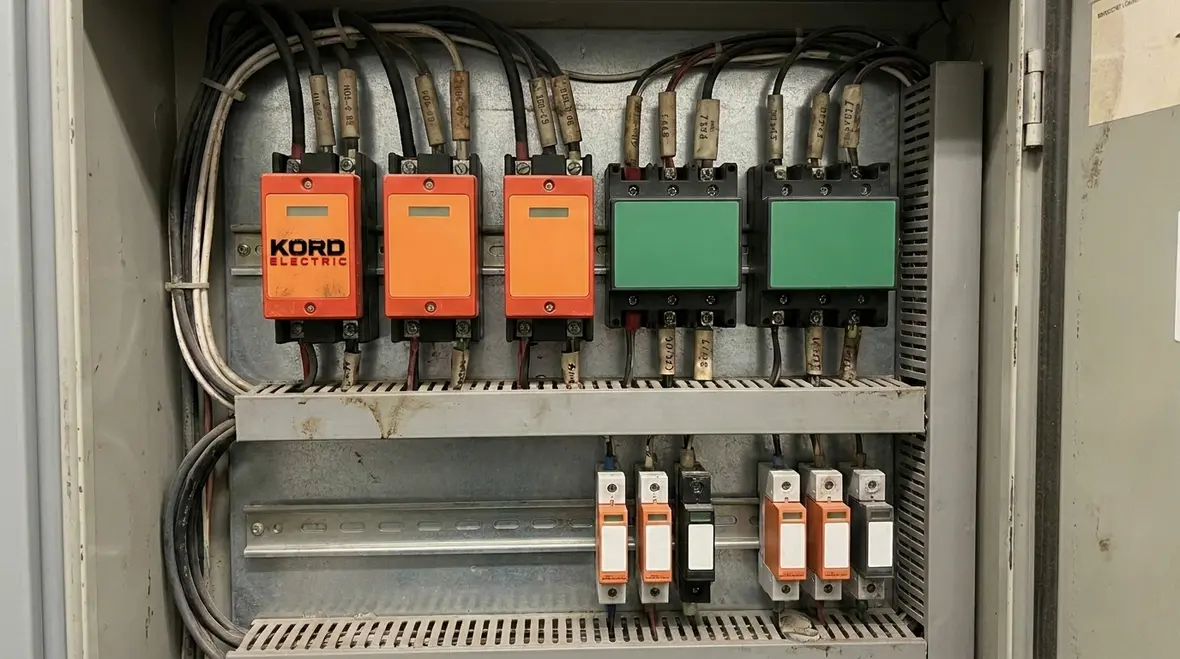 Layered surge protection devices installed for sensitive electronics