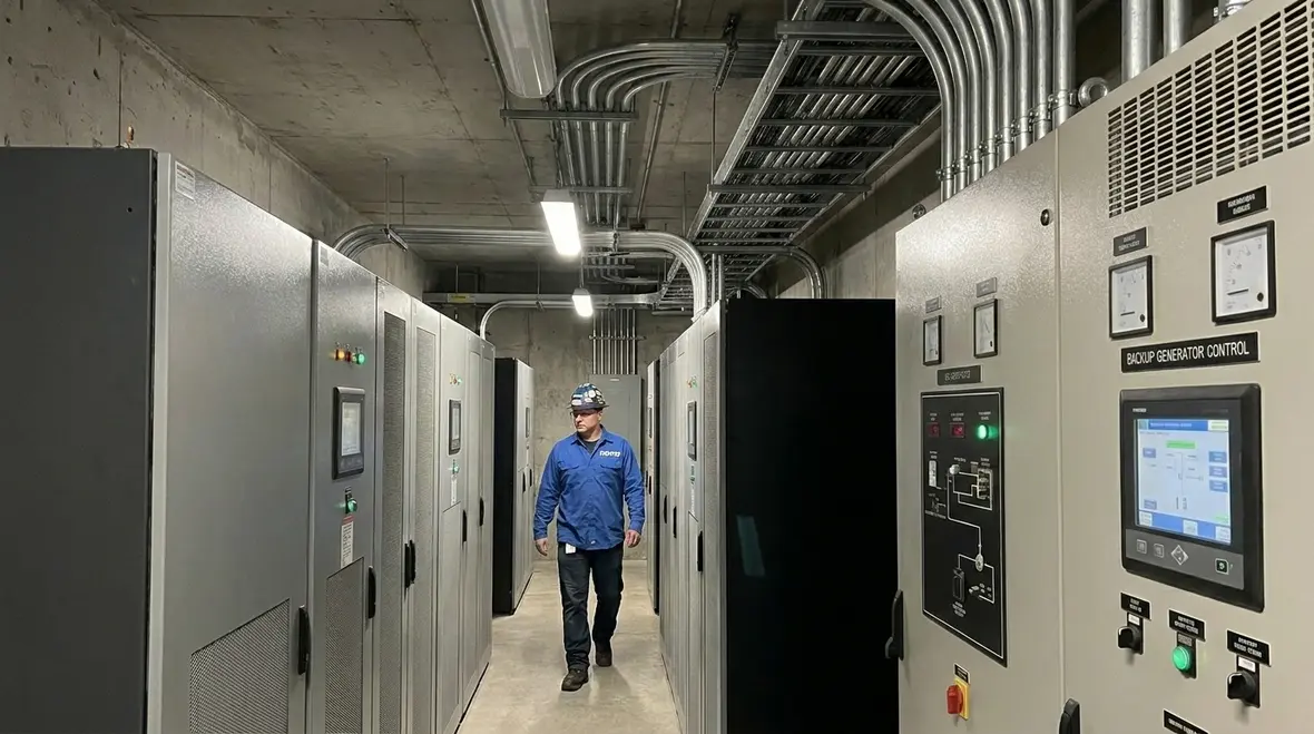 Mission critical equipment protected with clean power