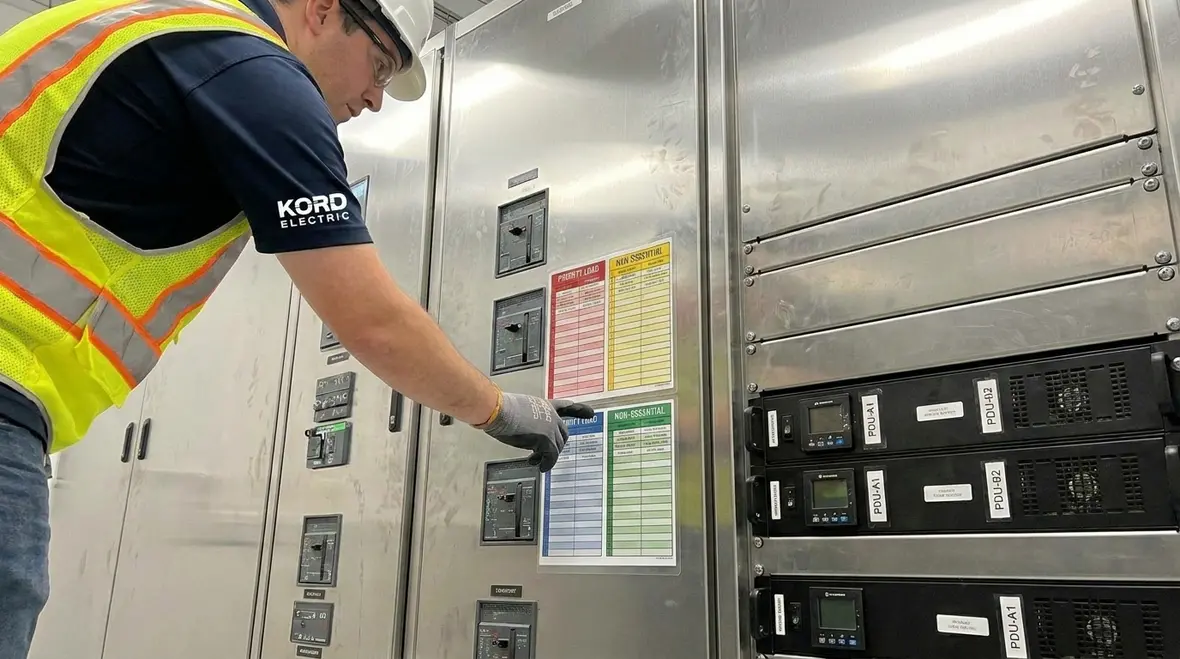 Data center electrical distribution designed for uptime
