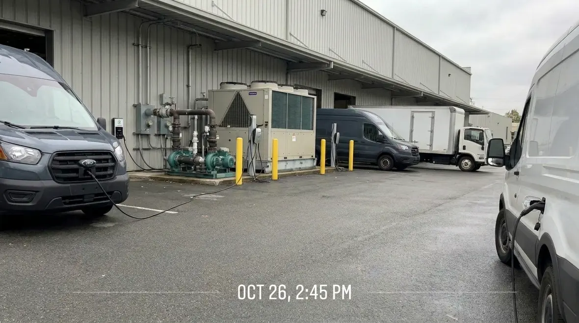 Commercial electrical panels supporting EV charging load management