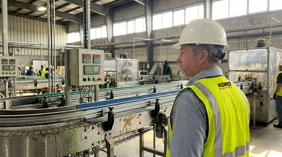 Electrical distribution equipment inspected during a power reliability audit