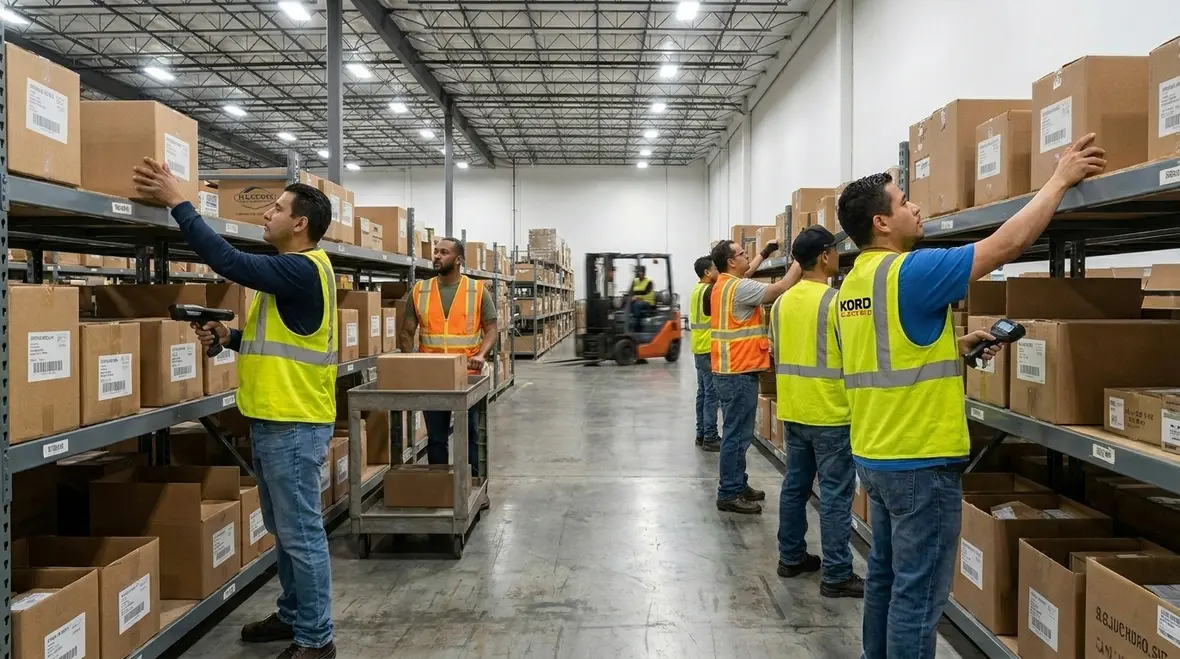 Modern warehouse lighting upgrades improving productivity