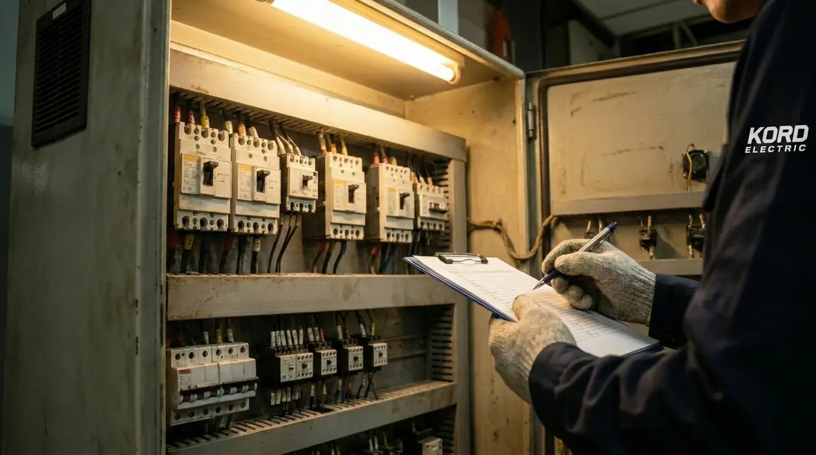 Engineers planning commercial facility outage readiness before an emergency