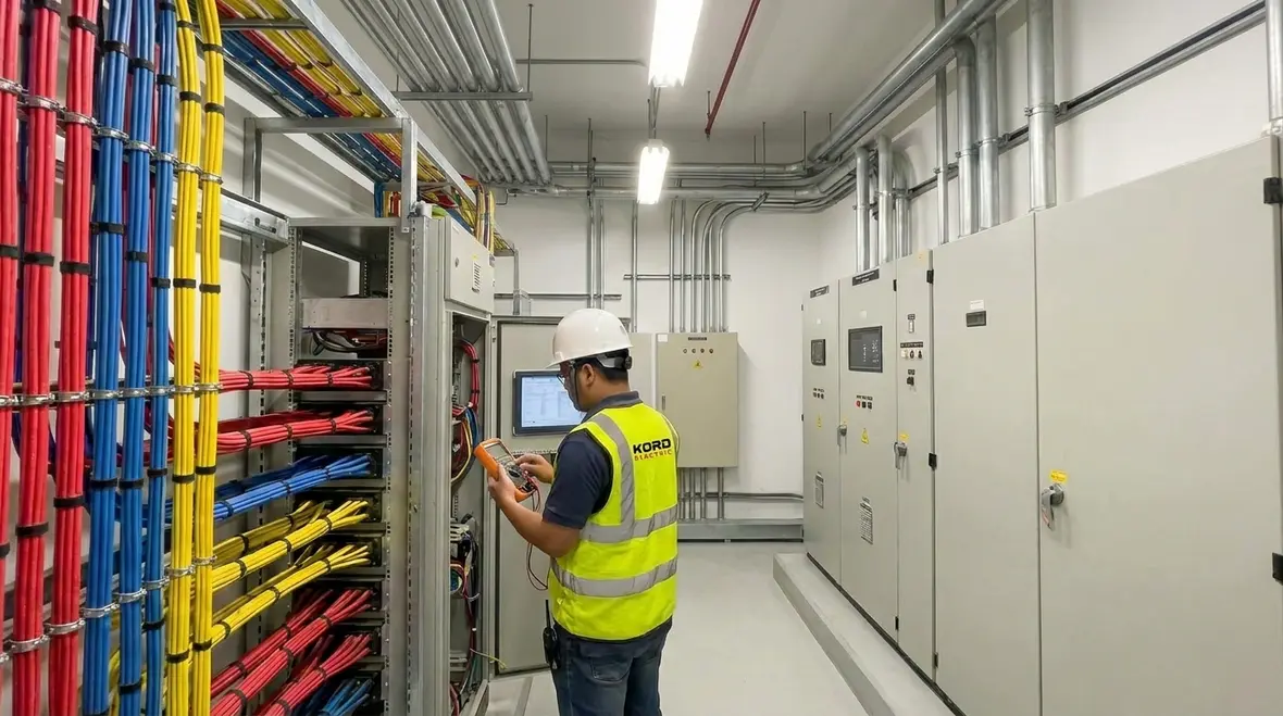 Emergency power system testing protocol review with facility team