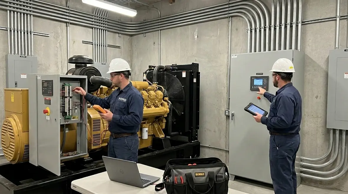 emergency power system testing procedures