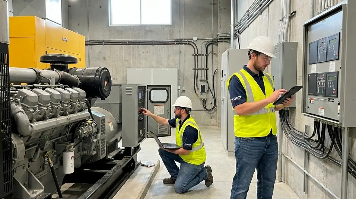 emergency power system testing