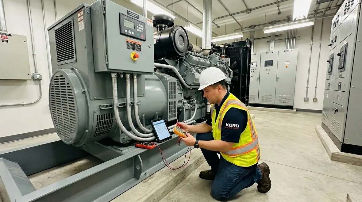 emergency power system testing