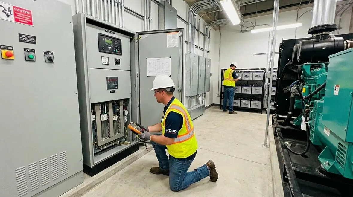 emergency power system testing
