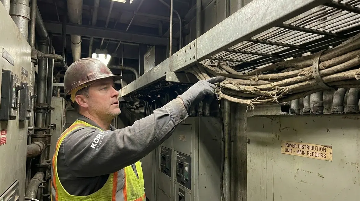 Commercial electrical panel and service capacity review for EV chargers