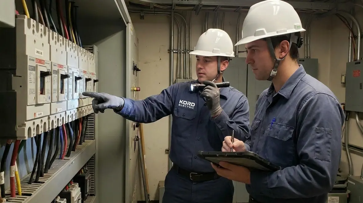 Documenting electrical risk assessment findings for compliance in an industrial facility