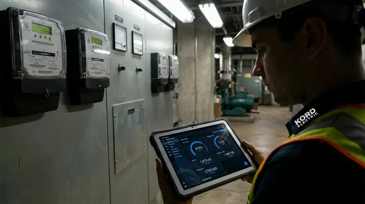 Energy baseline assessment and load profiling in an industrial facility