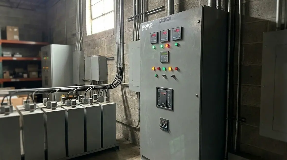 Utility service gear and switchboard capacity planning at an industrial facility
