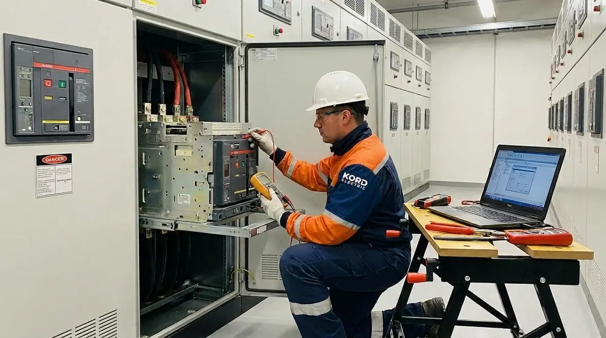 industrial circuit breaker maintenance