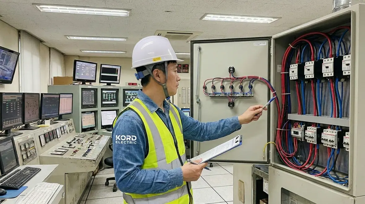 Industrial electrical load balancing inspection in a commercial facility