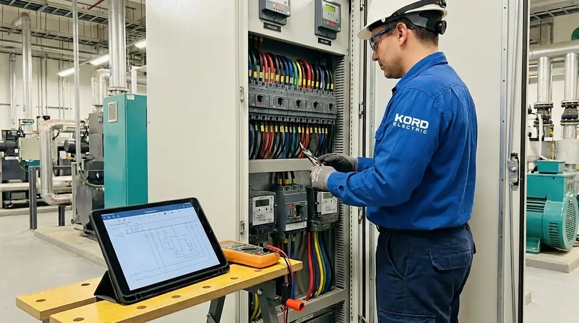 industrial electrical panel load management