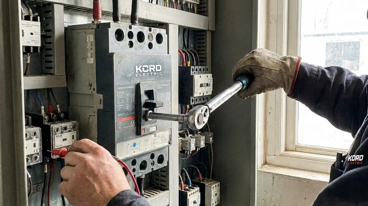 Inspection of industrial electrical panels, switchgear, and busbars for faults
