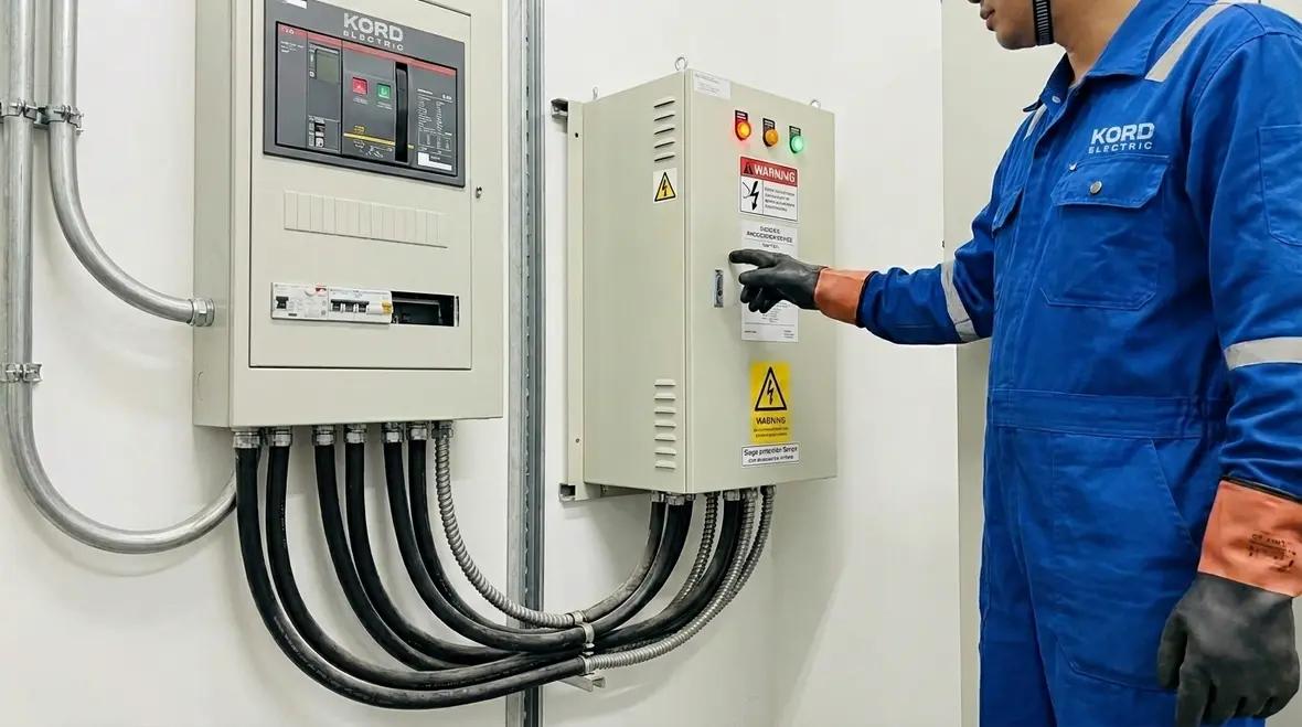 industrial electrical system surge protection