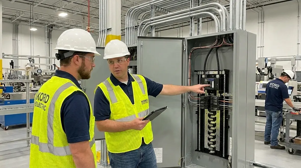 industrial electrical wiring upgrades