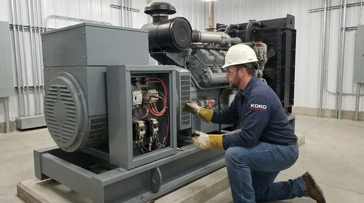 Industrial emergency power solutions protecting critical systems during outages