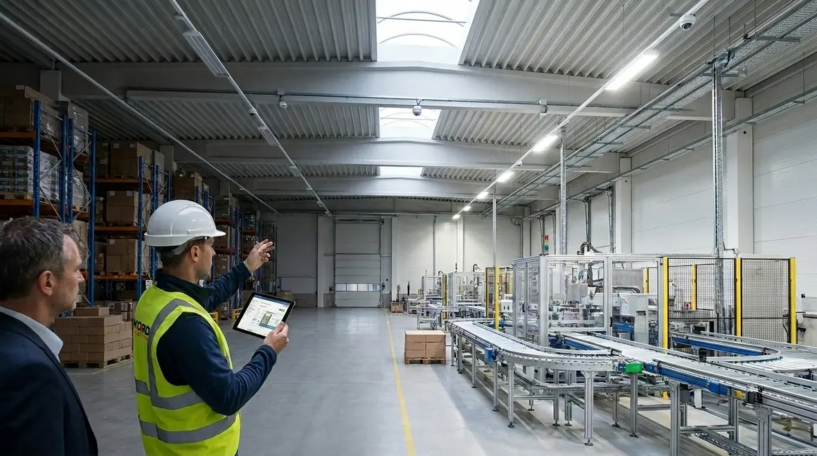 industrial lighting automation ROI benefits