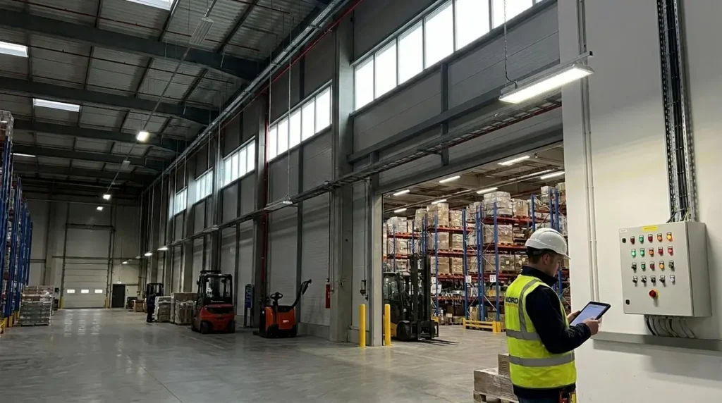 Industrial Lighting Automation Benefits by Kord