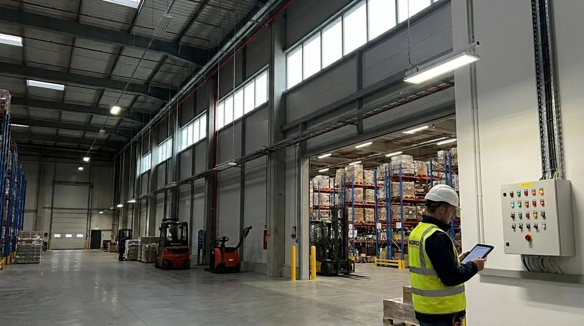 industrial lighting automation benefits