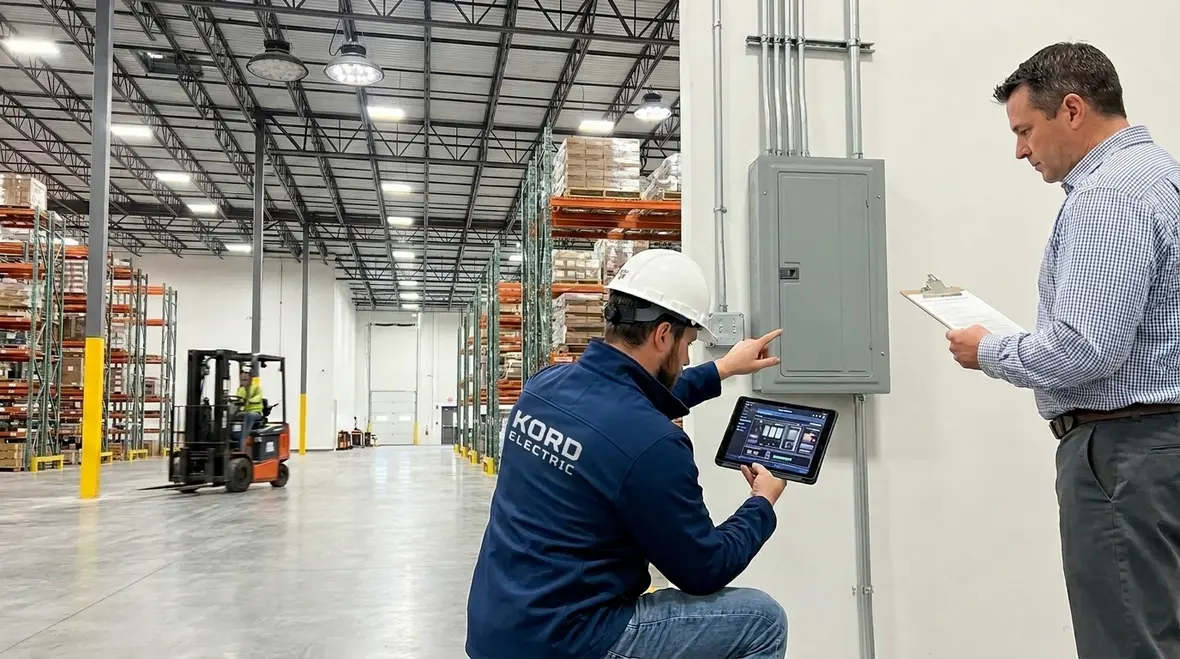 industrial lighting control integration