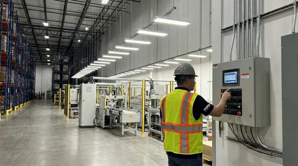 Industrial Lighting Control Systems for Productivity