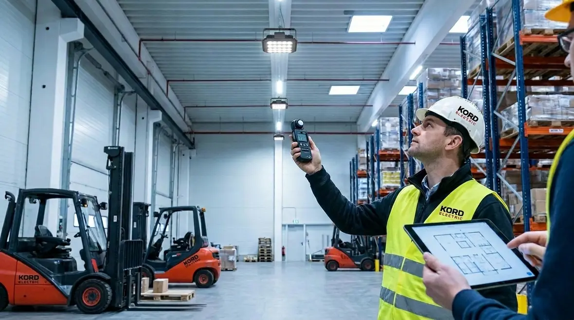 industrial lighting efficiency audit benefits