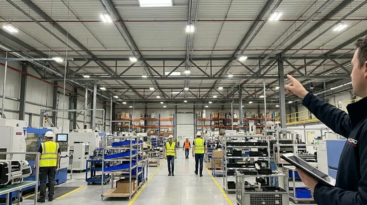 industrial lighting layout design guide