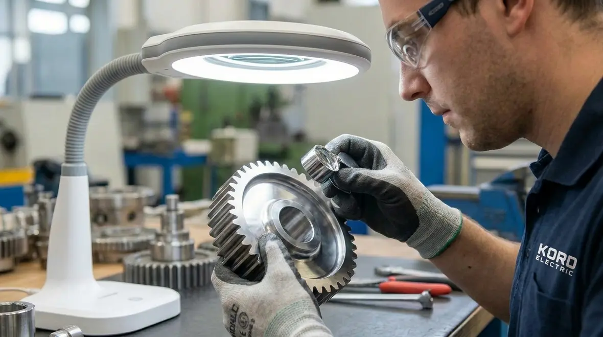 Uniform industrial lighting and glare control supporting inspections