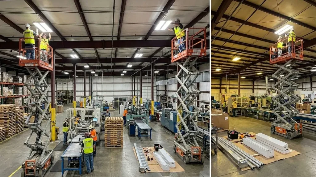 Industrial Plant Lighting Upgrades for Efficiency
