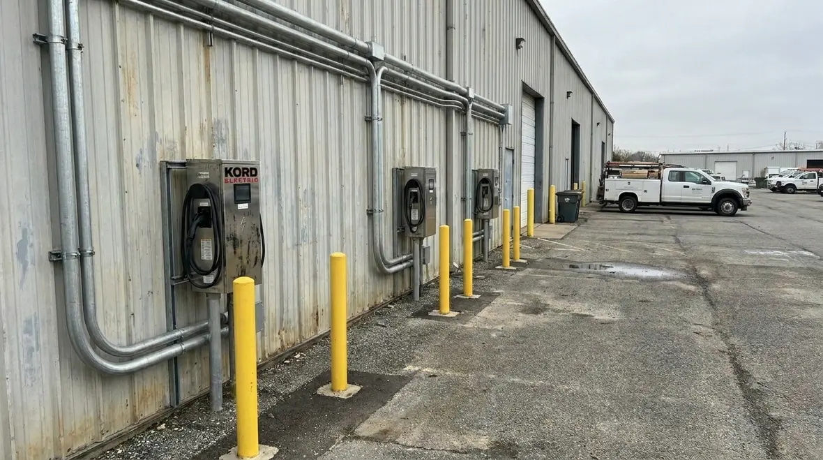 Smart load management for commercial EV fleet charging