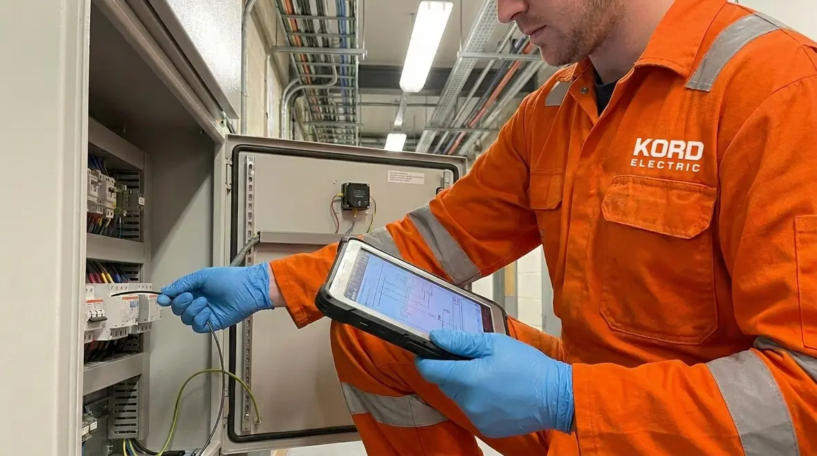 Industrial electrical distribution equipment where power quality issues can hide