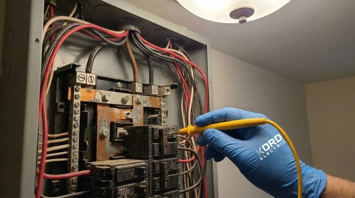 Planned electrical safety assessment preparation in a commercial building