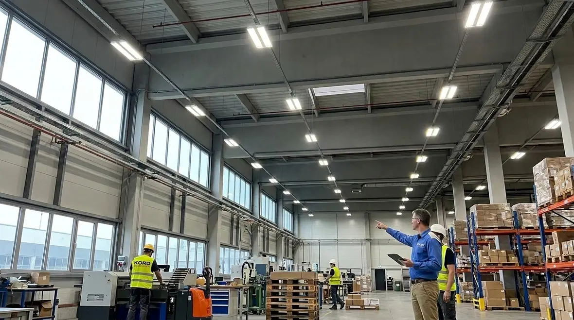 industrial smart lighting ROI