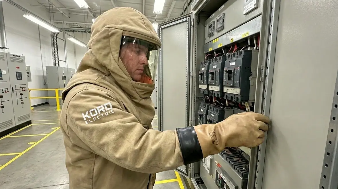 Arc flash and shock hazard prevention inside control cabinets