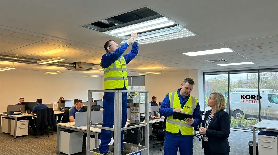 office building lighting energy upgrades